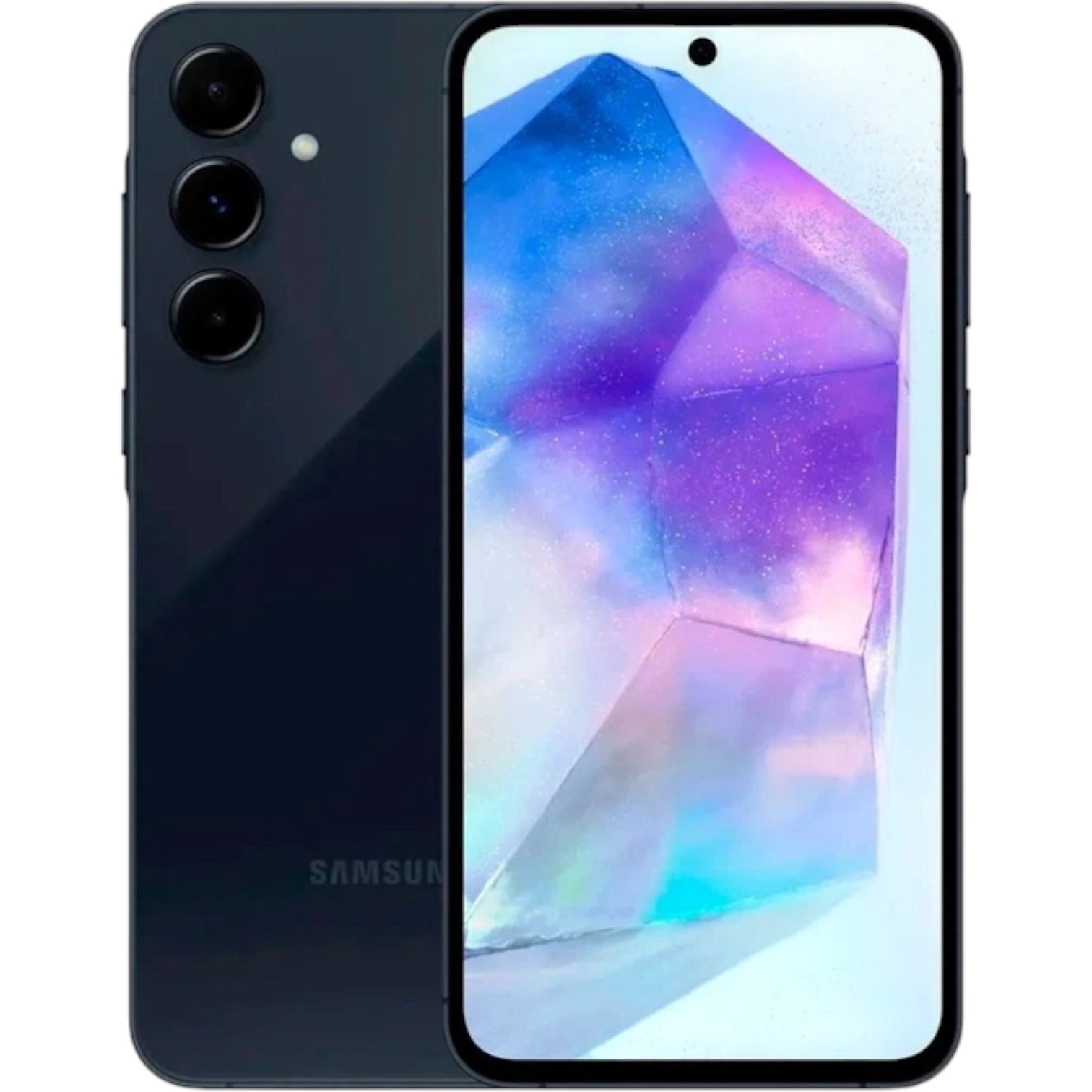 Смартфон 6.6" Samsung Galaxy A55 SM-A556B/DS Exynos 1480 Ram 8Gb eMMC 256Gb 2340*1080 Super AMOLED 120Hz 1SIM 1SIM/SD NFC Awesome Lilac 00-00018315